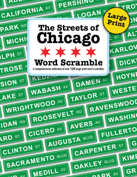 The Streets of Chicago Word Scramble Cover